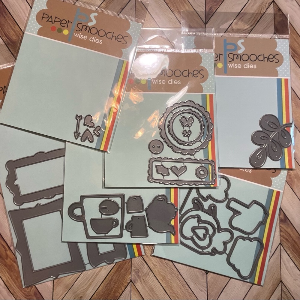 Paper Smoochies Die Lot, 6 sets!